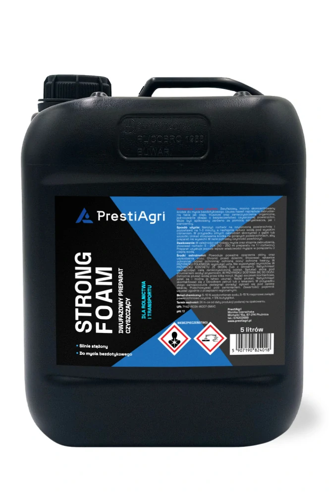 PrestiAgri Strong Foam - Dvoufázový čistič | 5 l