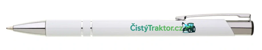 Propiska ČistýTraktor.cz - Bílá