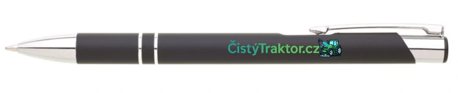 Propiska ČistýTraktor.cz - Černá