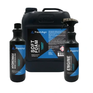 PrestiAgri Mytí a péče o exteriér - sada (1x Soft Foam 5 l, 1x Hydrowax 1 l, 1x Engine 1 l)