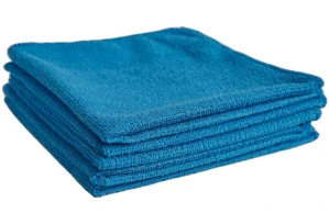 PrestiAgri Mikrovláknová utěrka – 40×40 cm – modrá - sada 5 ks